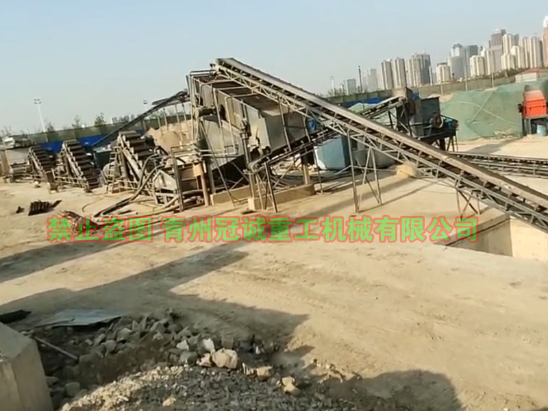 海沙淡化生產(chǎn)線現(xiàn)場